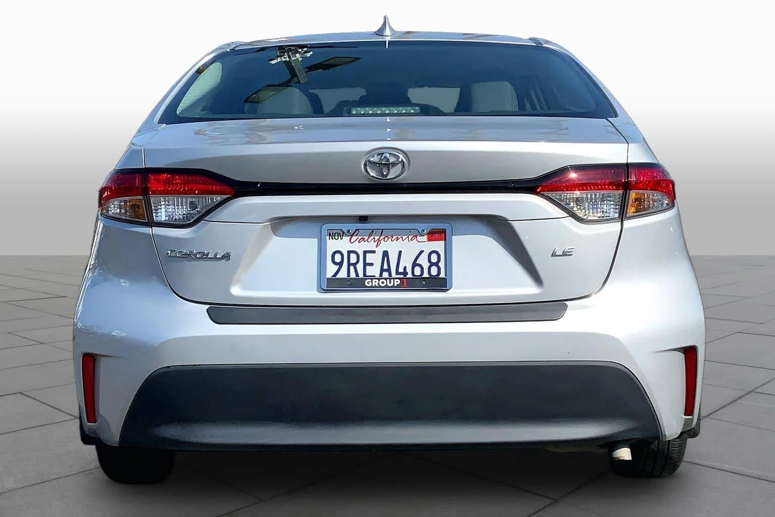 Certified Used 2025 Classic Silver Metallic Toyota LE image 4