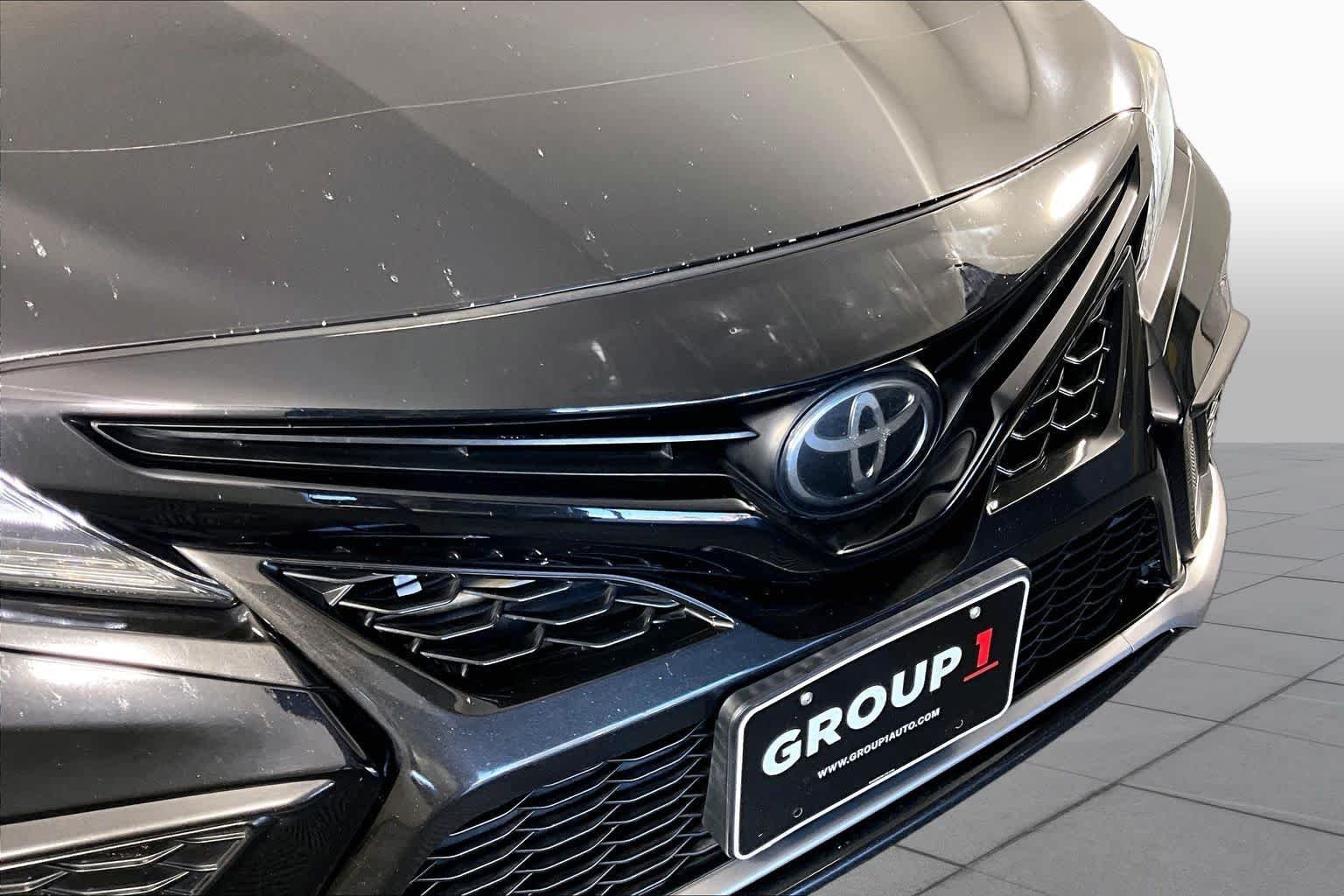 Used 2022 Midnight Black Metallic Toyota XSE image 26