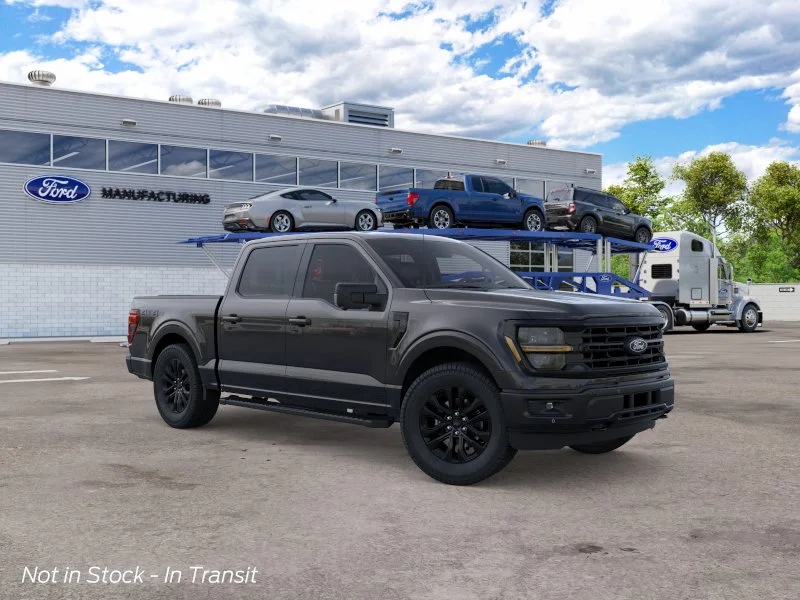New 2026 Agate Black Metallic Ford XLT image 1