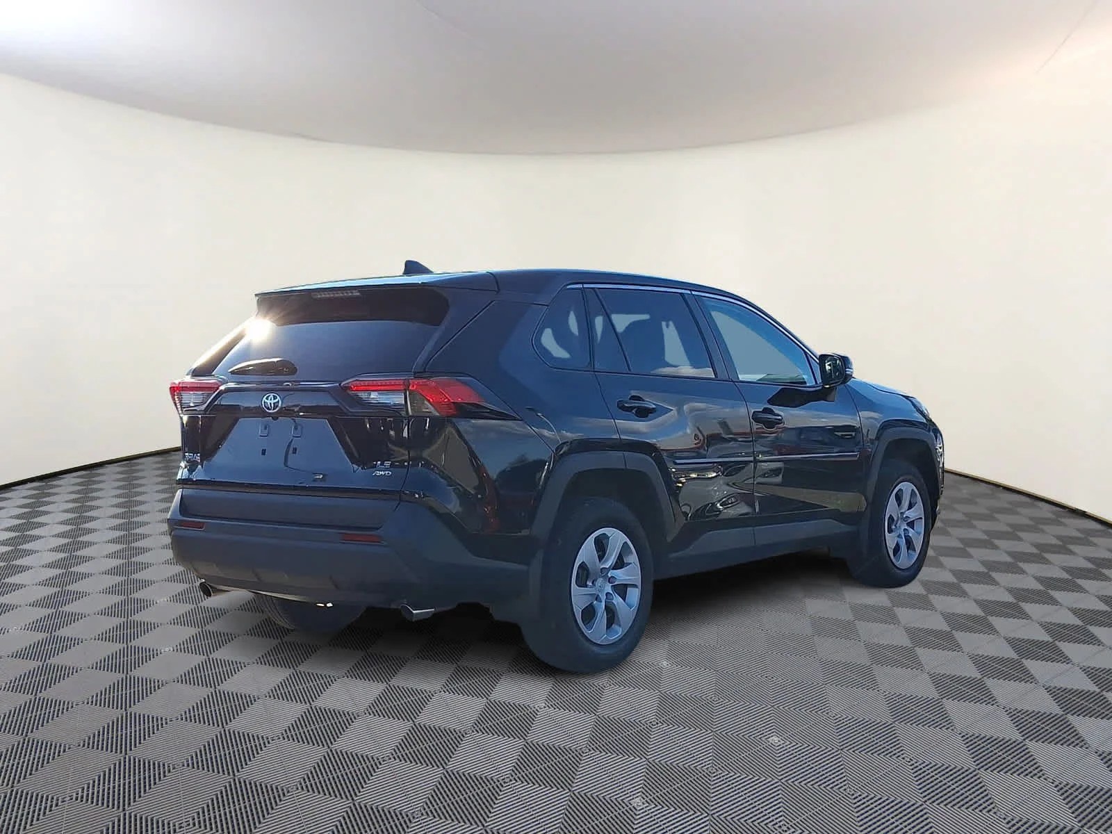 Used 2023 Midnight Black Metallic Toyota LE image 5