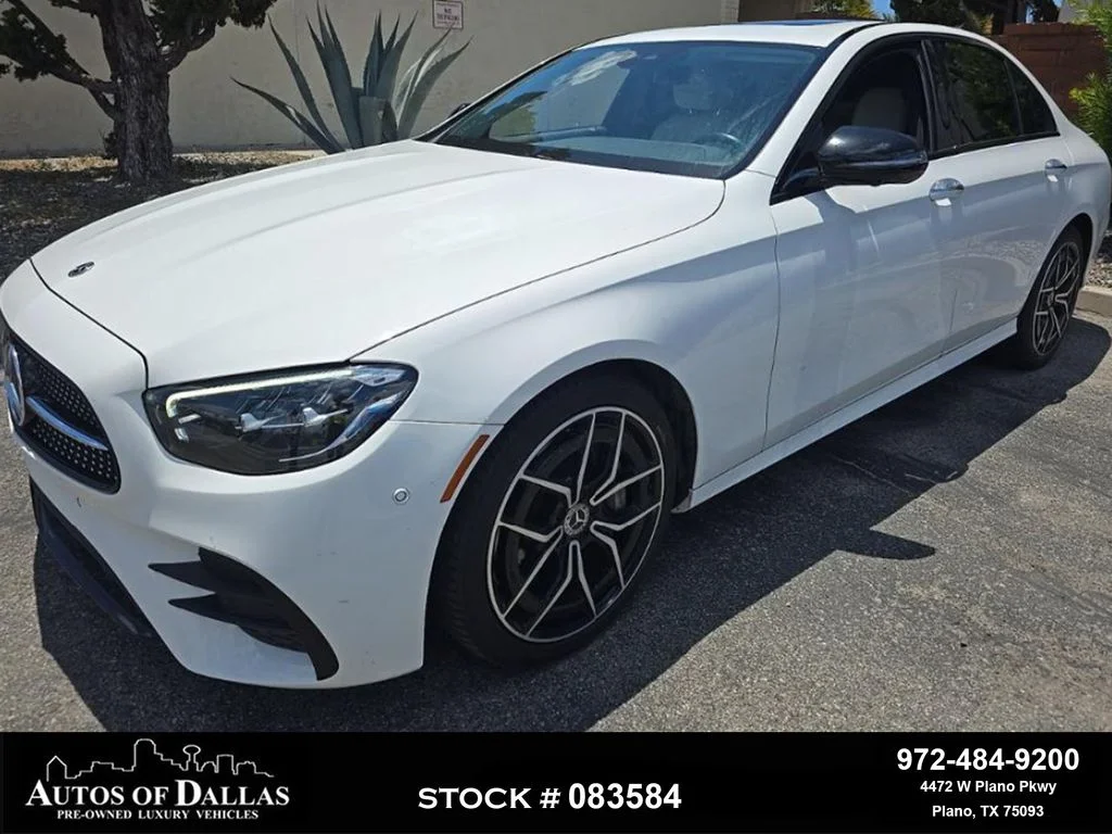 Used 2022 White Mercedes-Benz E 350 image 1