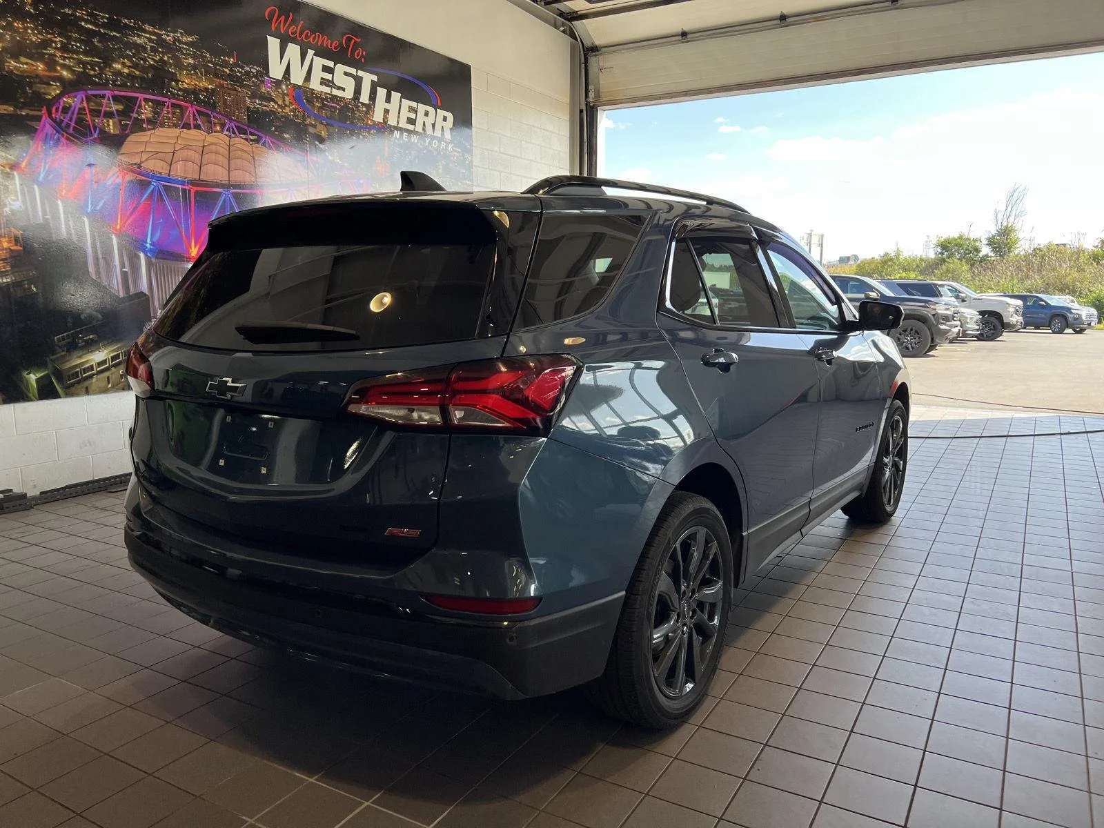 Used 2024 Lakeshore Blue Metallic Chevrolet RS image 7