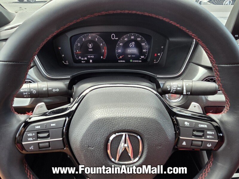 Certified Used 2024 Liquid Carbon Metallic Acura A-SPEC image 18