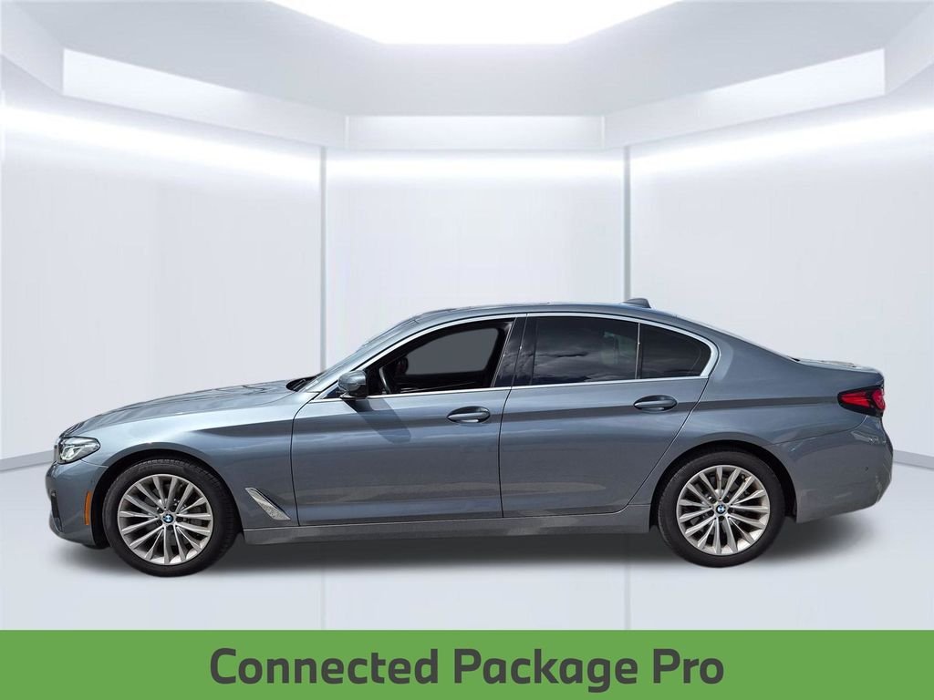 Used 2021 Blue BMW 530i image 2