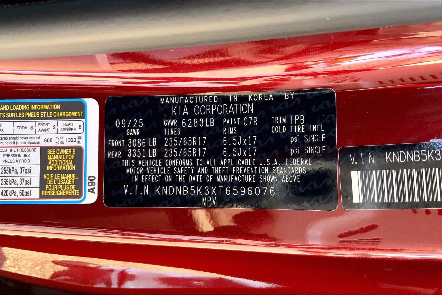 Used 2026 Flare Red Kia LXS image 35