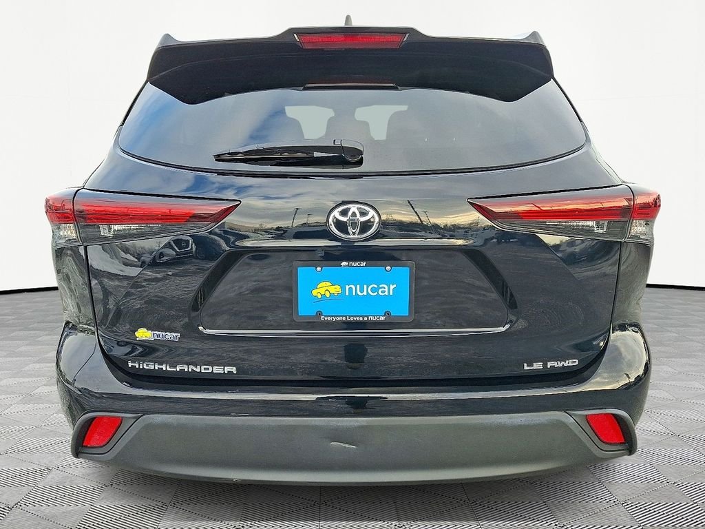 Used 2024 Midnight Black Metallic Toyota LE image 6