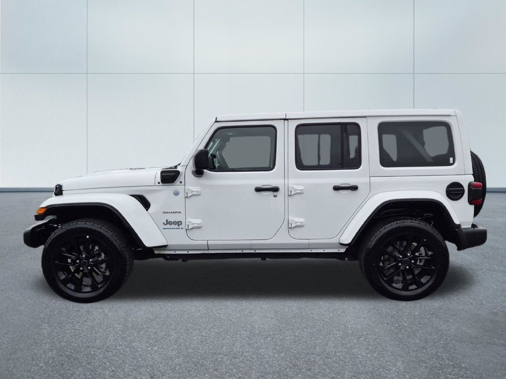 Used 2024 White Jeep Sahara 4xe image 3