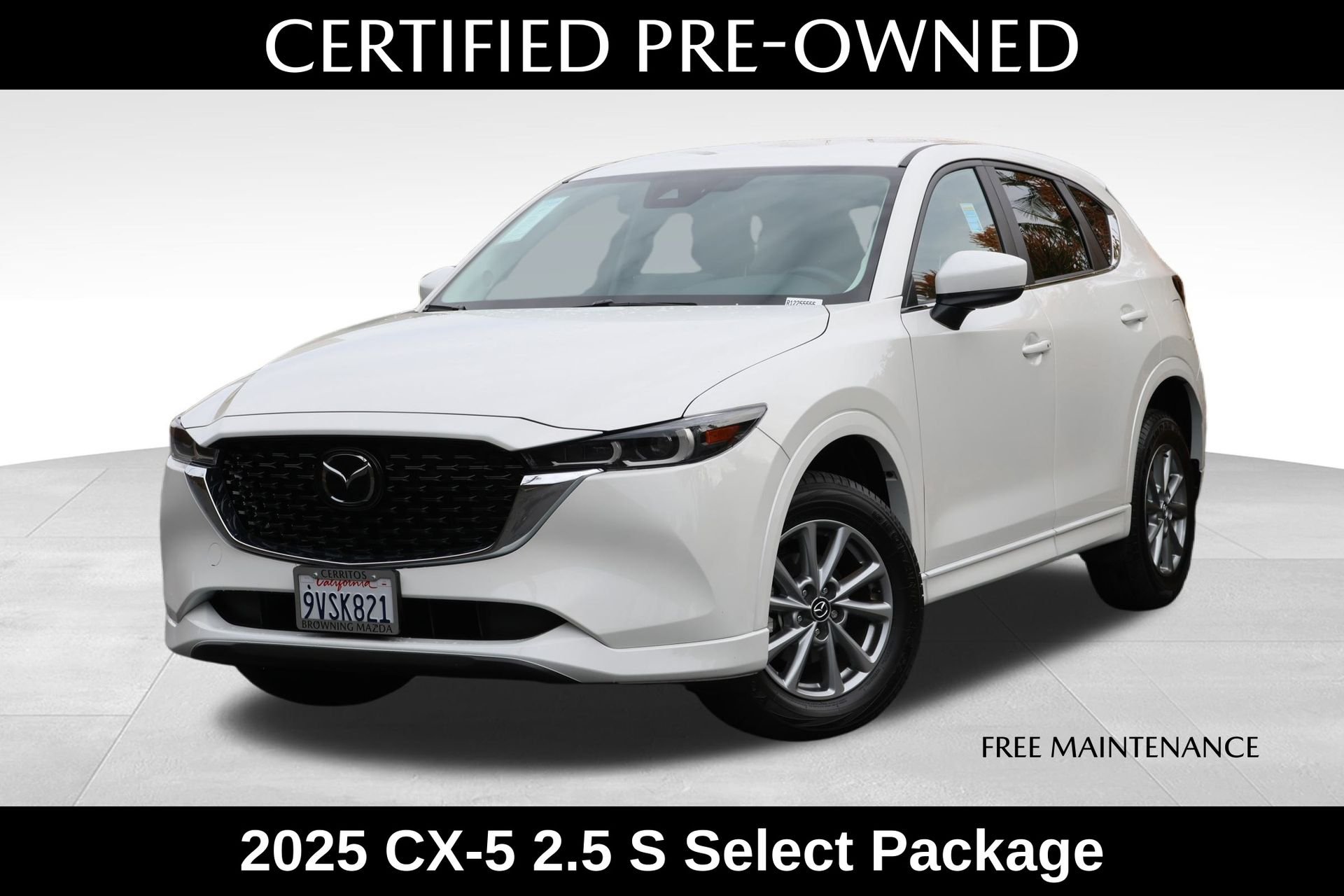 2025 Mazda CX-5 S Select Package