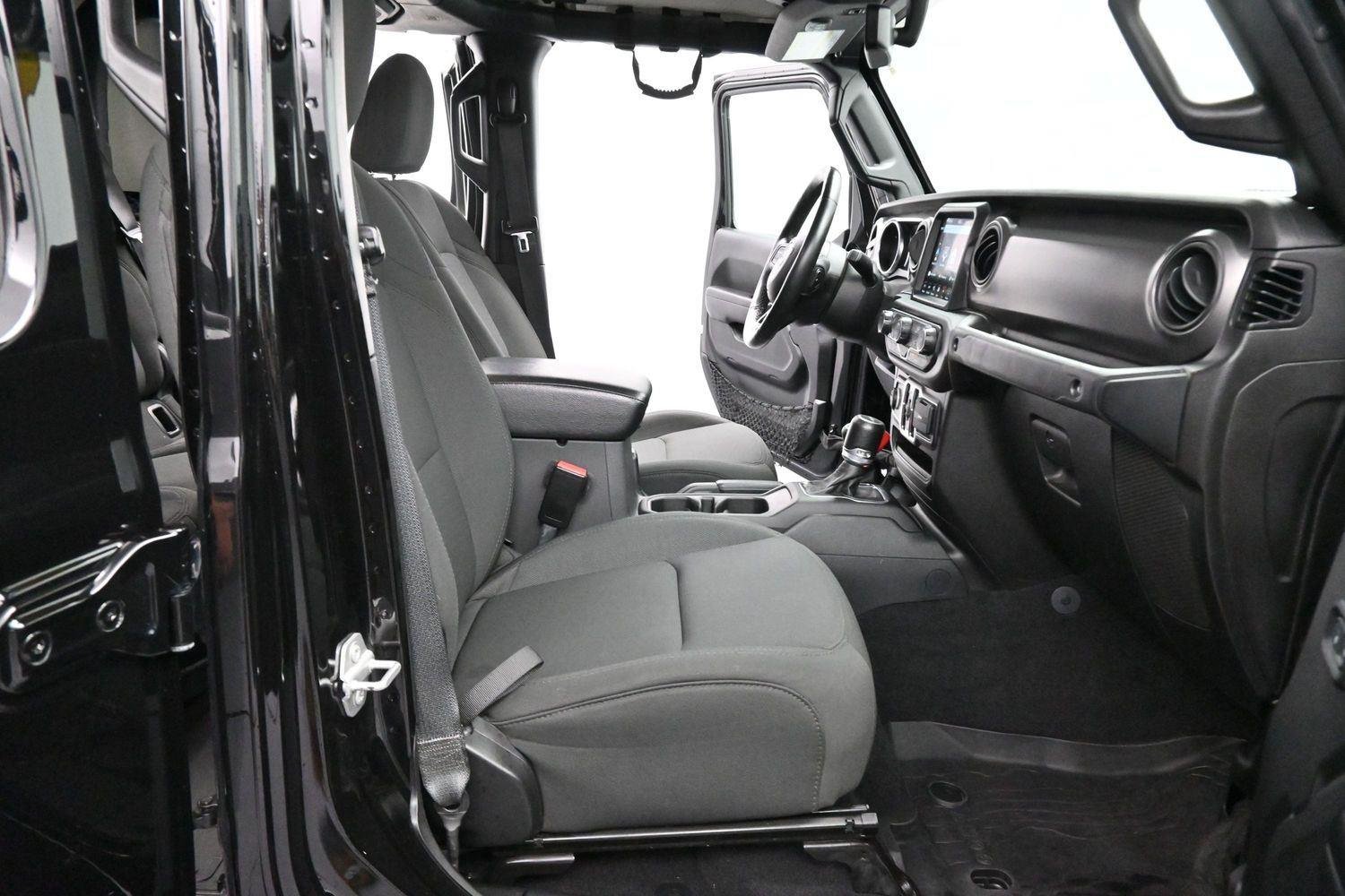 Used 2021 Black Clearcoat Jeep Willys image 29
