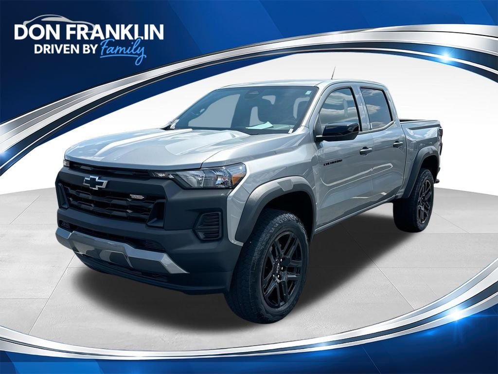 Used 2024 Gray Chevrolet Trail Boss image 1