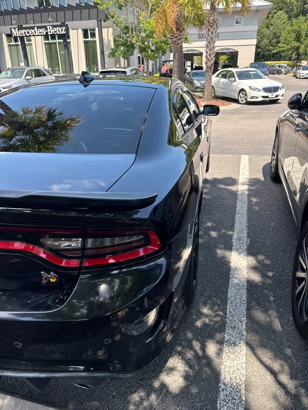 Used 2019 Pitch Black Clearcoat Dodge Scat Pack image 4