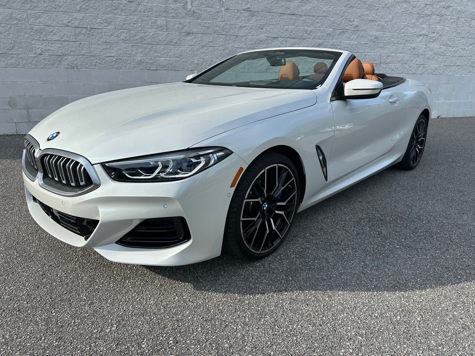 Certified Used 2025 White Metallic BMW 840i image 1