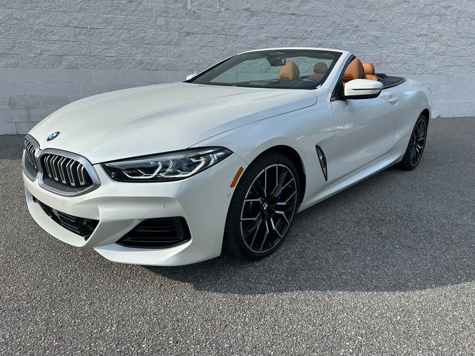 Certified Used 2025 Mineral White Metallic BMW 840i image 1