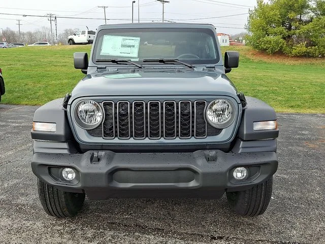 New 2026 Gray Jeep Sport image 2