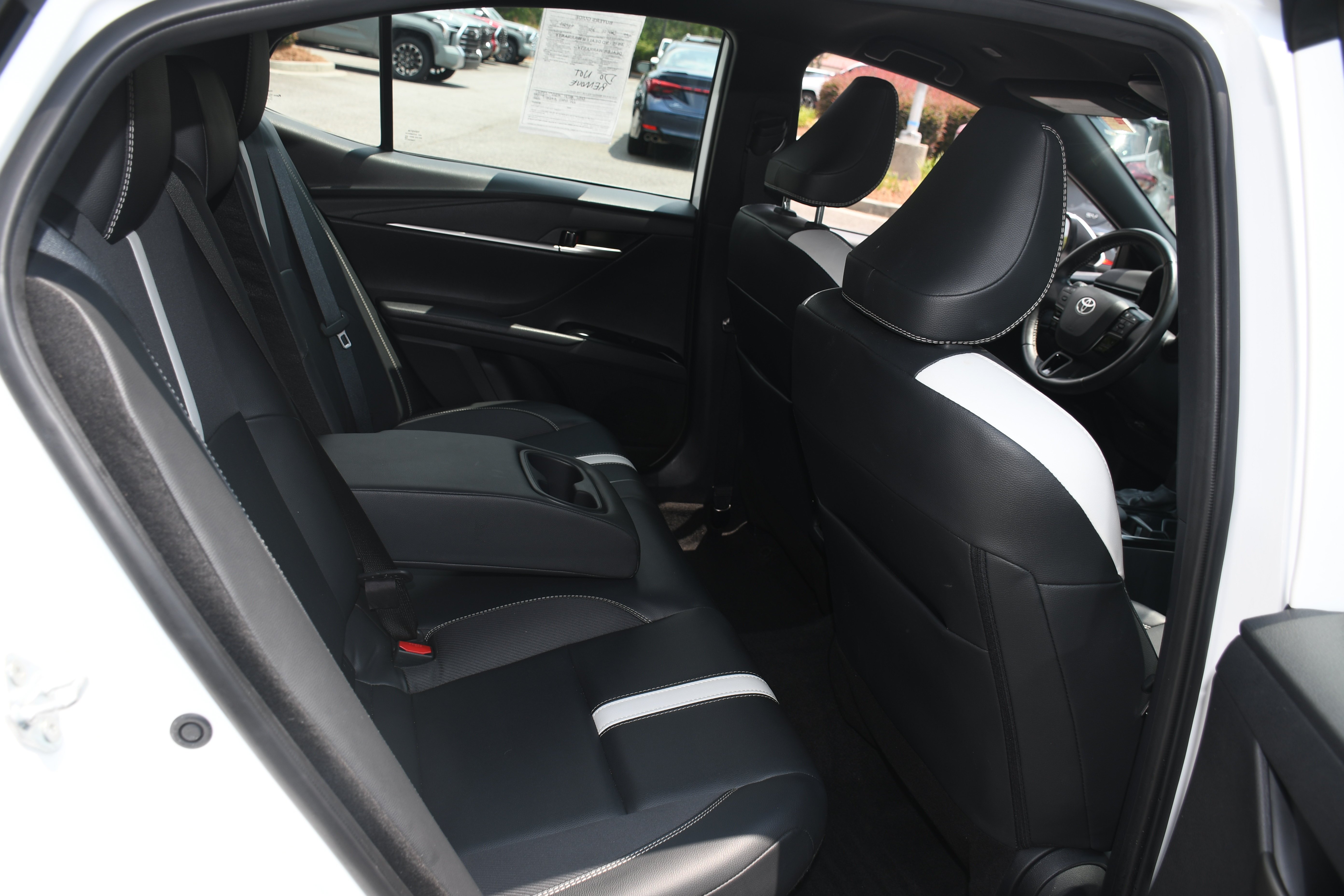 Used 2025 White Toyota SE image 16