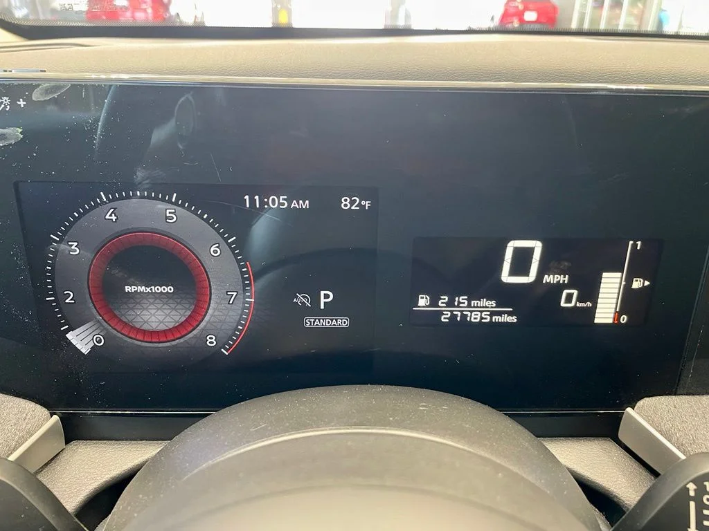 Used 2025 Black Nissan SV image 7