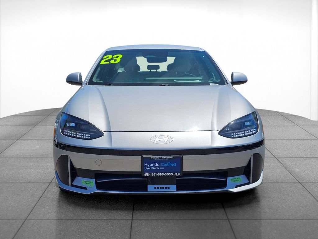 Certified 2023 Hyundai IONIQ 6 SEL with VIN KMHM34AA0PA042546 for sale in Moreno Valley, CA
