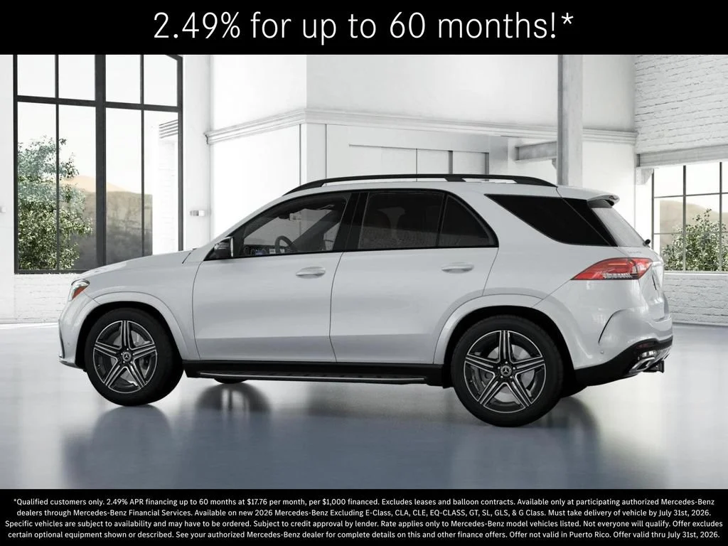 New 2026 MANUFAKTUR Moonlight White Metallic Mercedes-Benz GLE 450 image 32