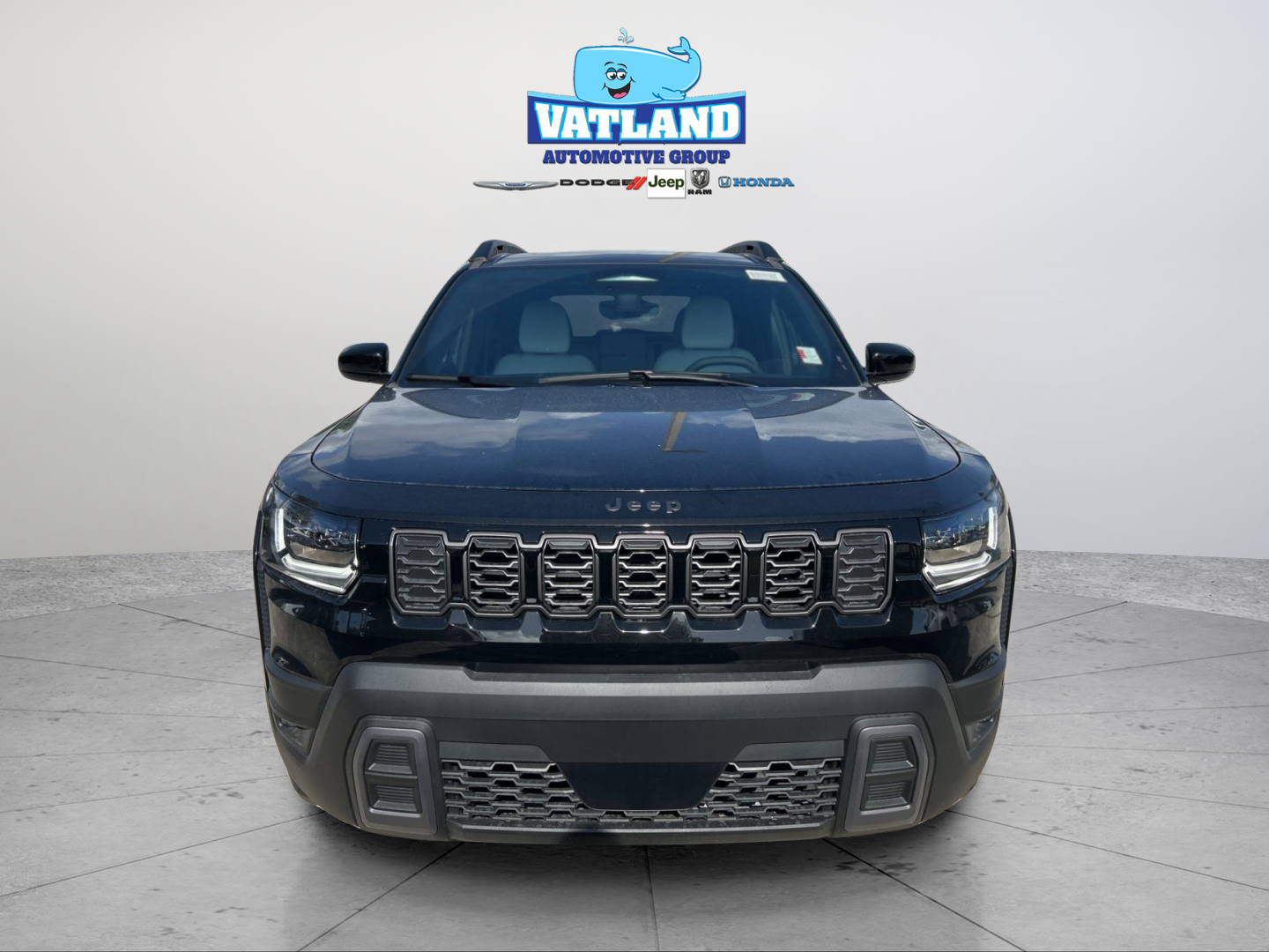 New 2026 Diamond Black Crystal Pearlcoat Jeep Laredo image 3