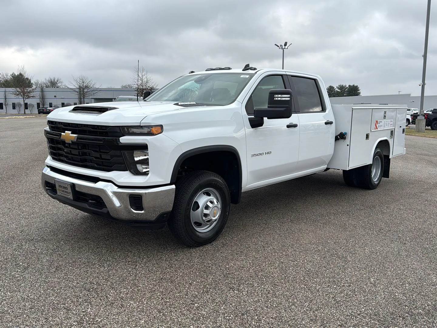 New 2026 Summit White Chevrolet Work Truck image 2