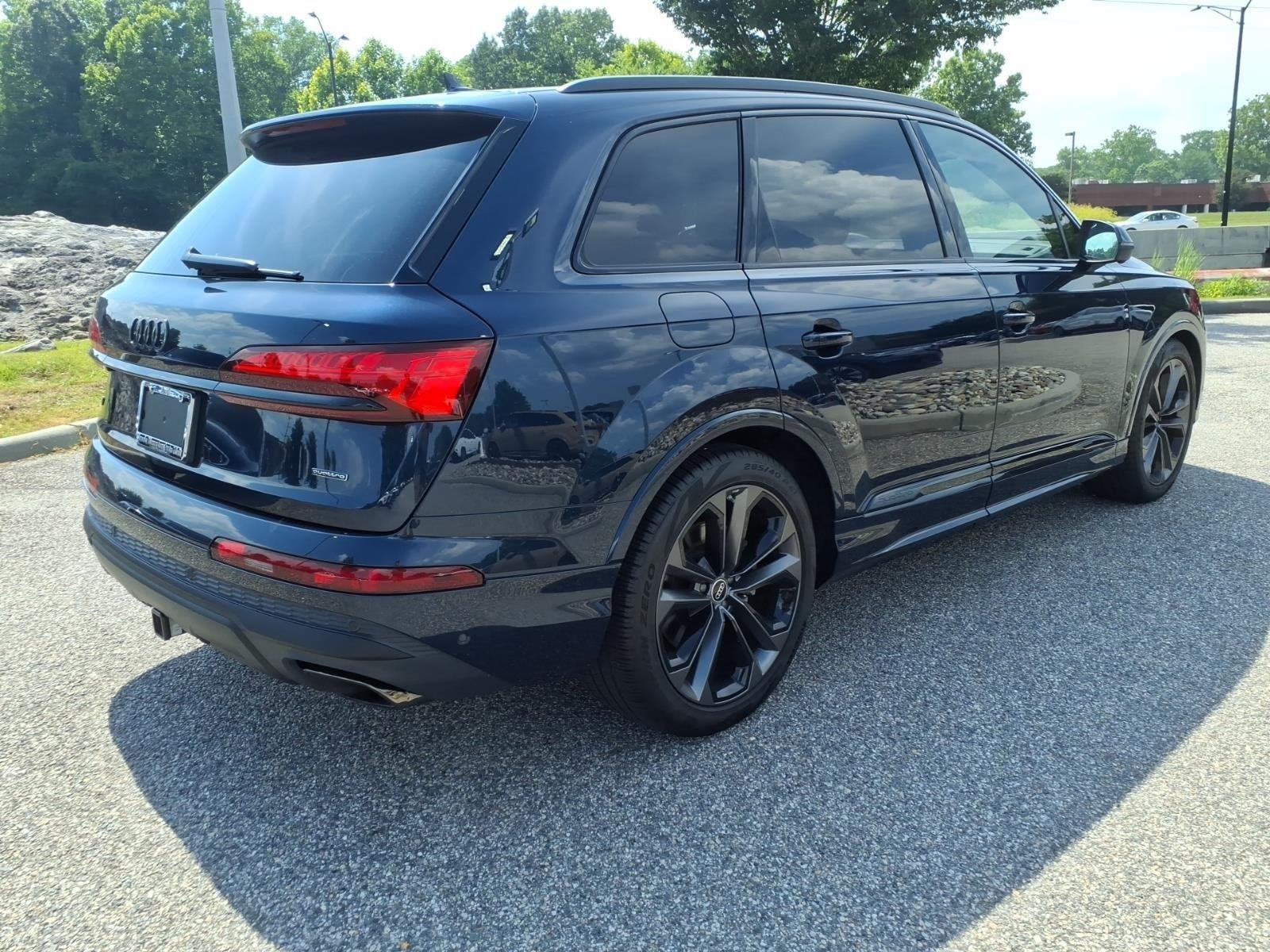 Used 2025 Waitomo Blue Metallic Audi Premium Plus image 6