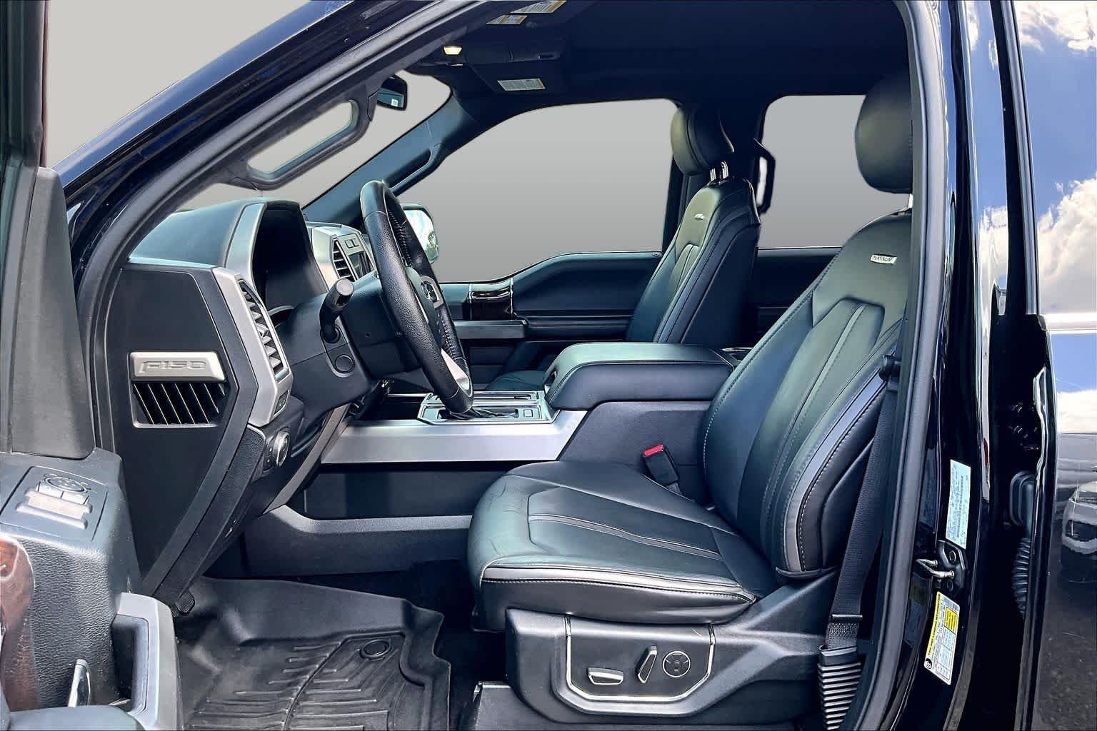 Used 2016 Shadow Black Ford Platinum image 10