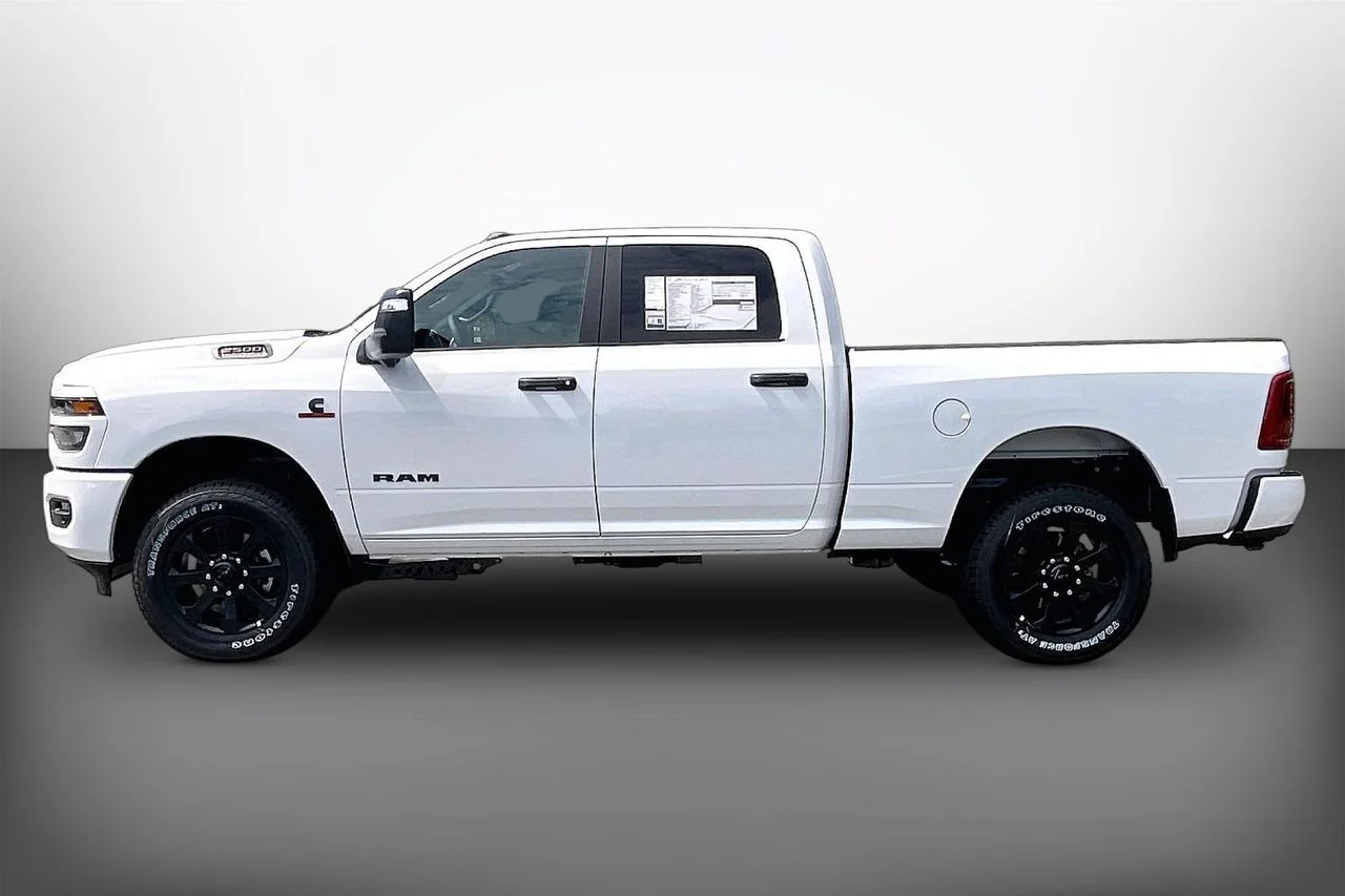 New 2026 Bright White Clear-Coat Exterior Paint RAM Big Horn image 5