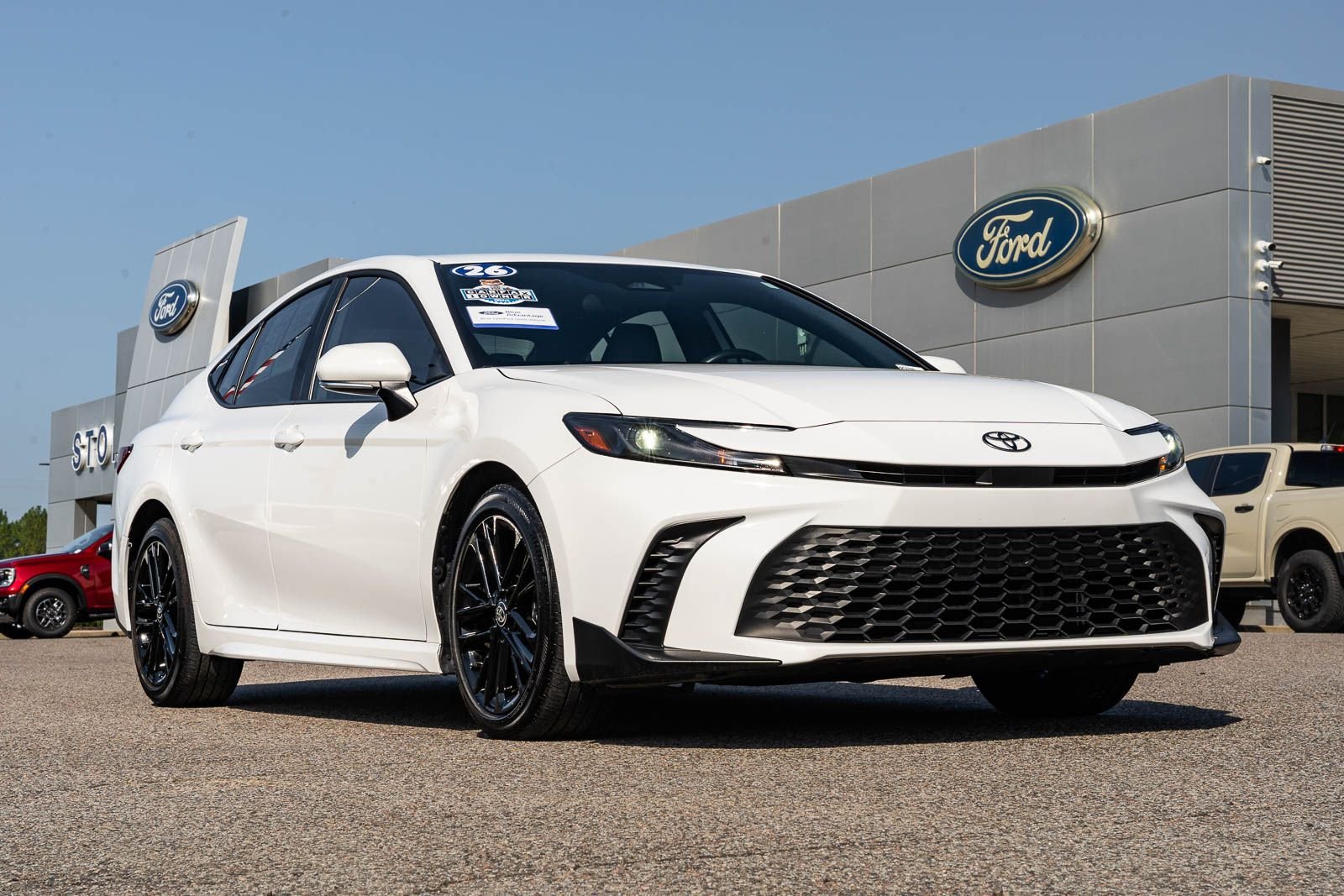 Certified Used 2026 White Toyota SE image 1