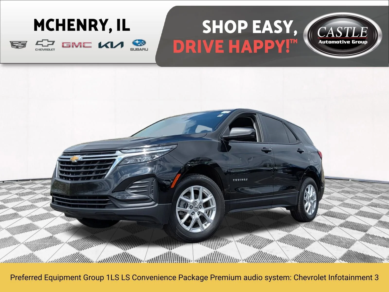 Used 2024 Mosaic Black Metallic Chevrolet LS image 1