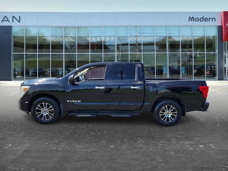 Used 2021 Super Black Nissan SV image 8
