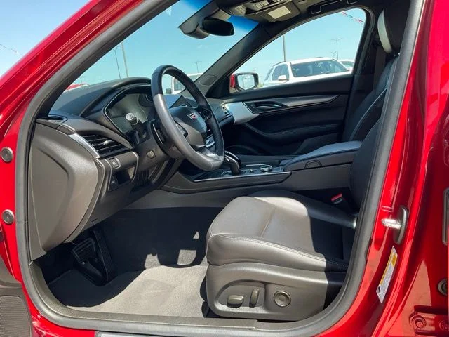 Used 2022 Red Cadillac Premium Luxury image 3