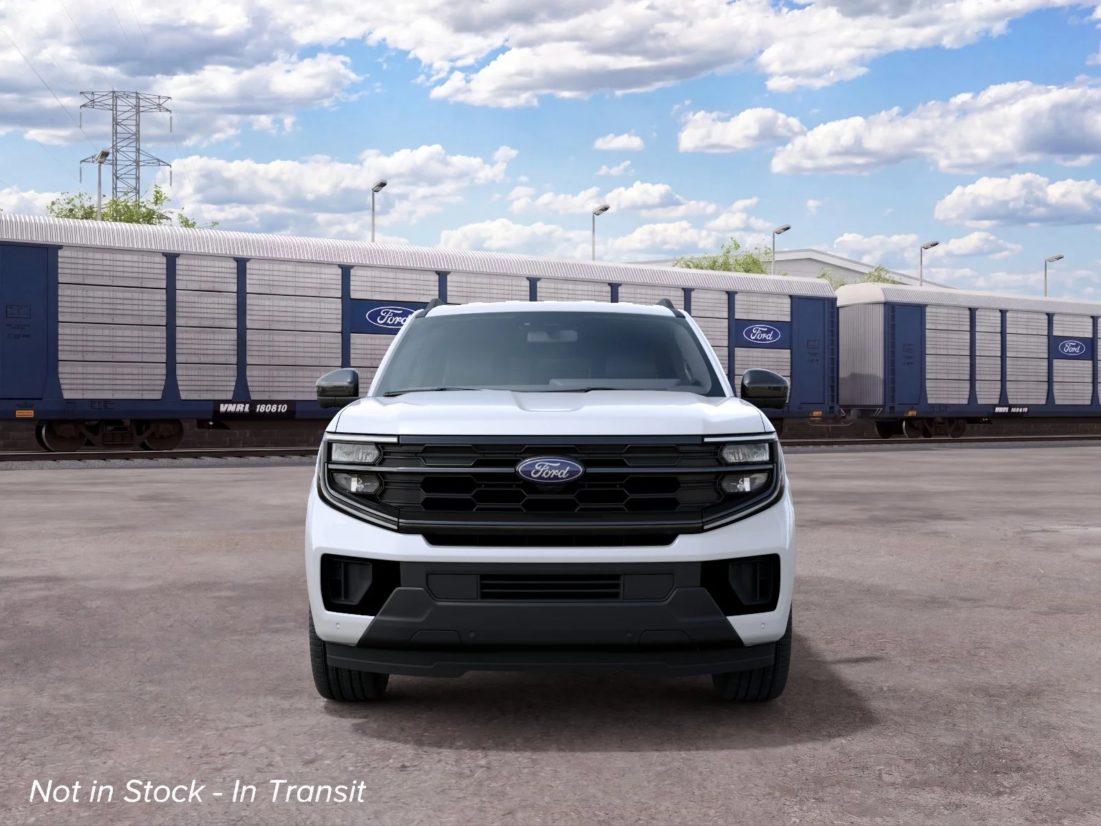 New 2027 Star White Metallic Tri-Coat Ford Active image 3