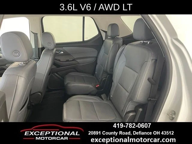Used 2021 White Chevrolet 3LT W/Leather image 44