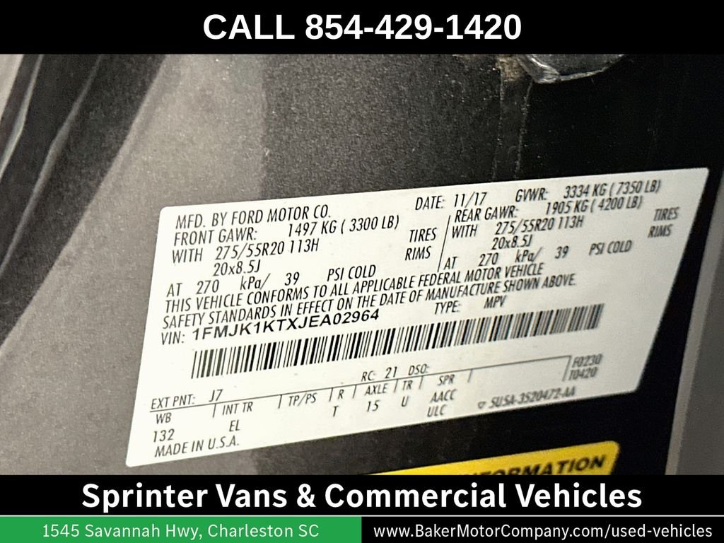 Used 2018 Gray Ford Limited image 36