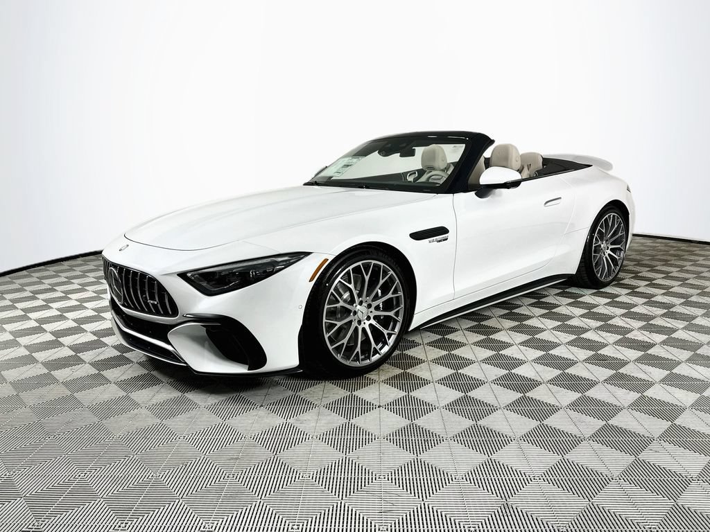 New 2027 MANUFAKTUR Moonlight White Metallic Mercedes-Benz SL 63 AMG® image 35