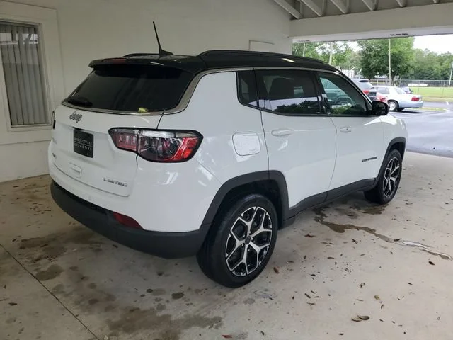 Used 2025 Bright White Cl Jeep Limited image 4