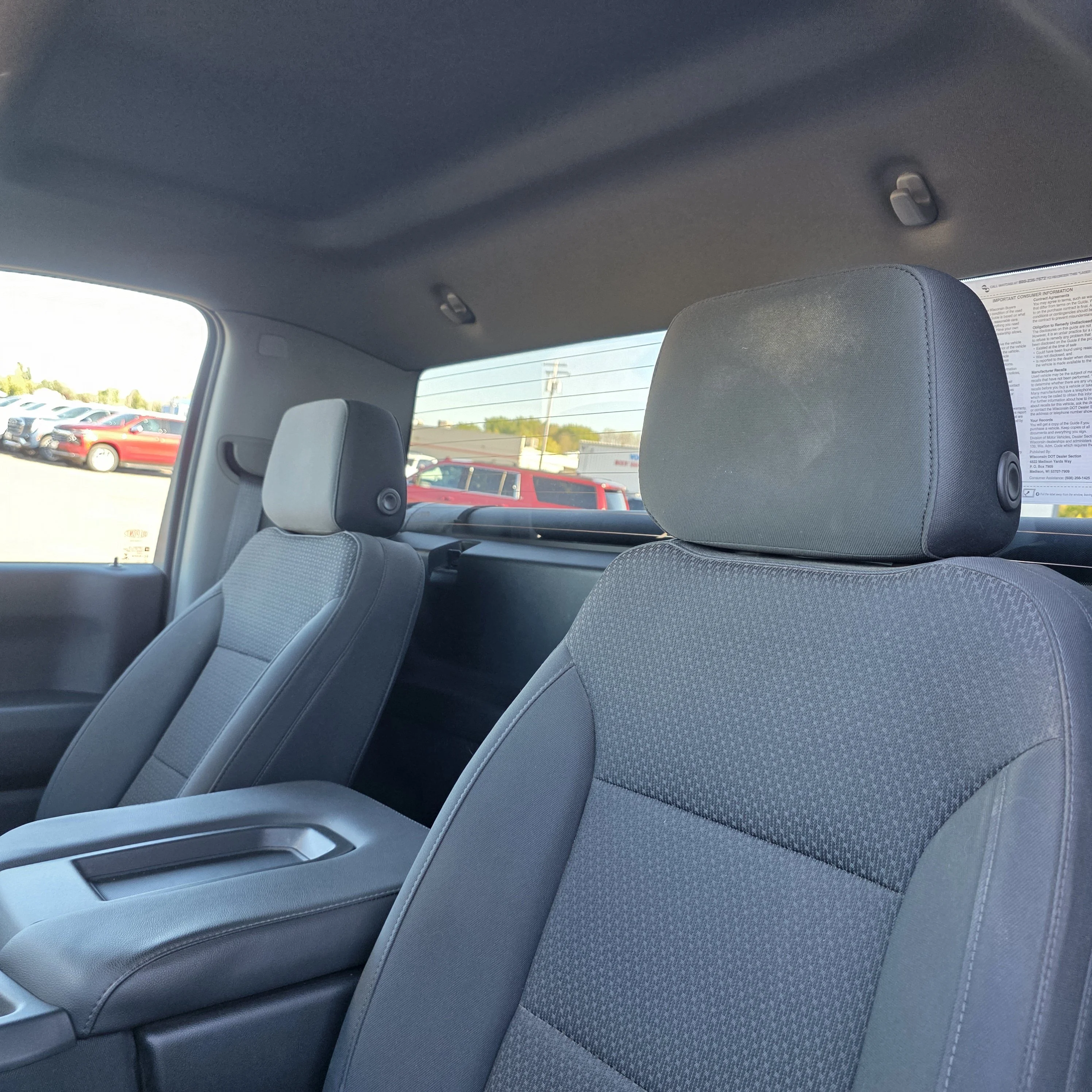 Used 2020 PACIFIC BLUE METALLIC GMC 4WD Regular Cab Long Box image 9