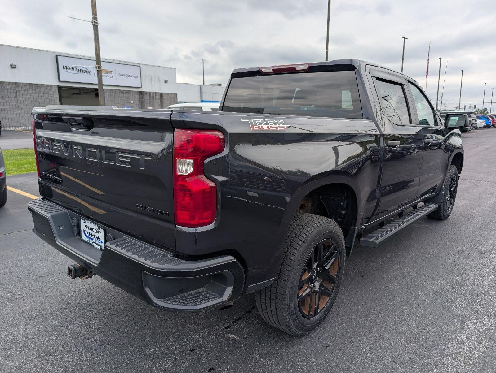 Used 2022 Dark Ash Metallic Chevrolet Custom Trail Boss image 7