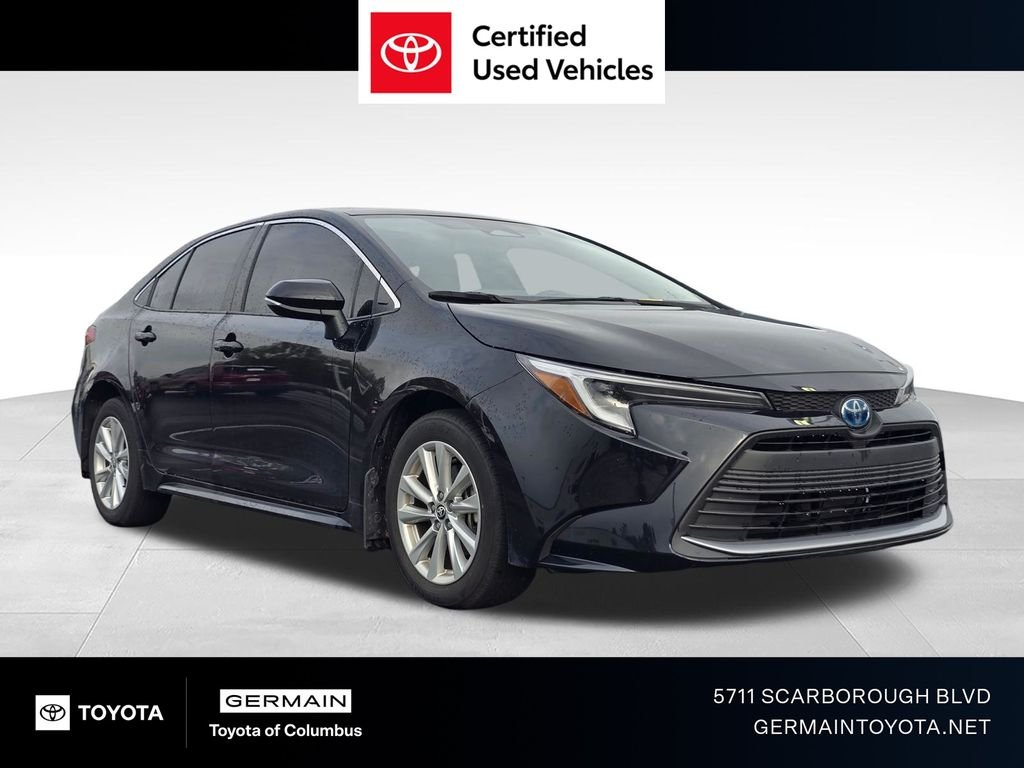 Used 2024 Black Toyota XLE image 1