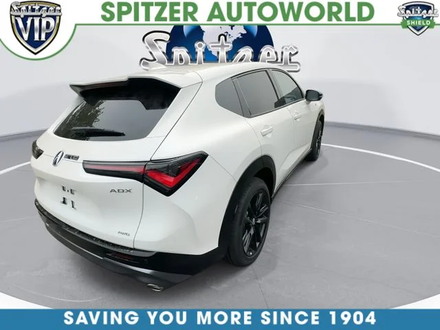 New 2026 Platinum White Pearl Acura A-Spec Advance Package image 8