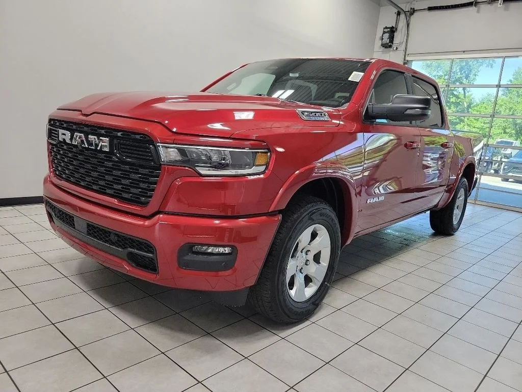 New 2026 Molten Red Pearl-Coat Exterior Paint RAM Big Horn/Lone Star image 3