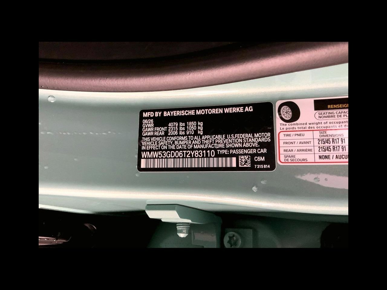 New 2026 Ocean Wave Green Metallic MINI ICONIC image 10