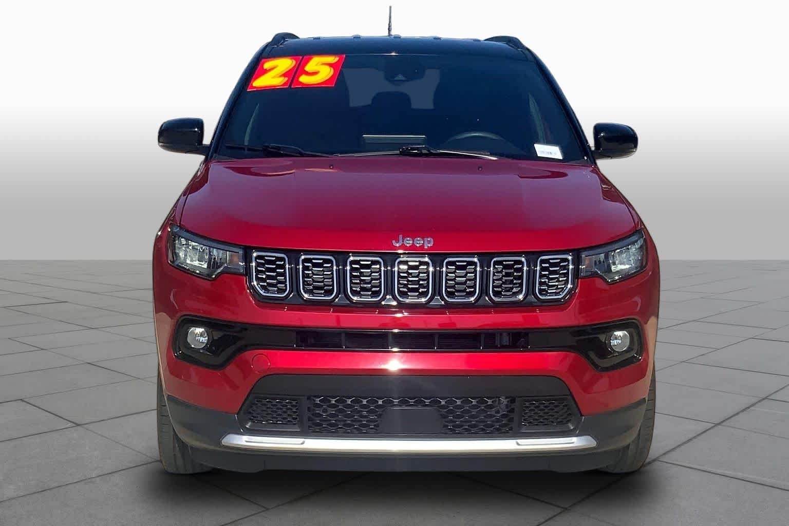 Used 2025 Red Hot Pearlcoat Jeep Limited image 4