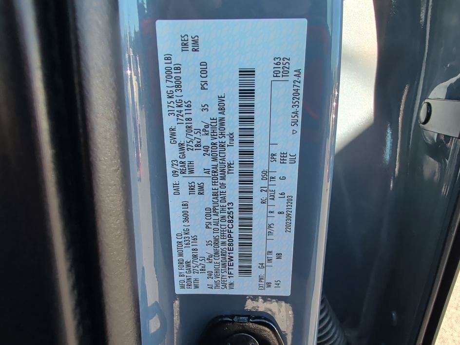 Used 2023 Azure Gray Metallic Ford Tremor image 32