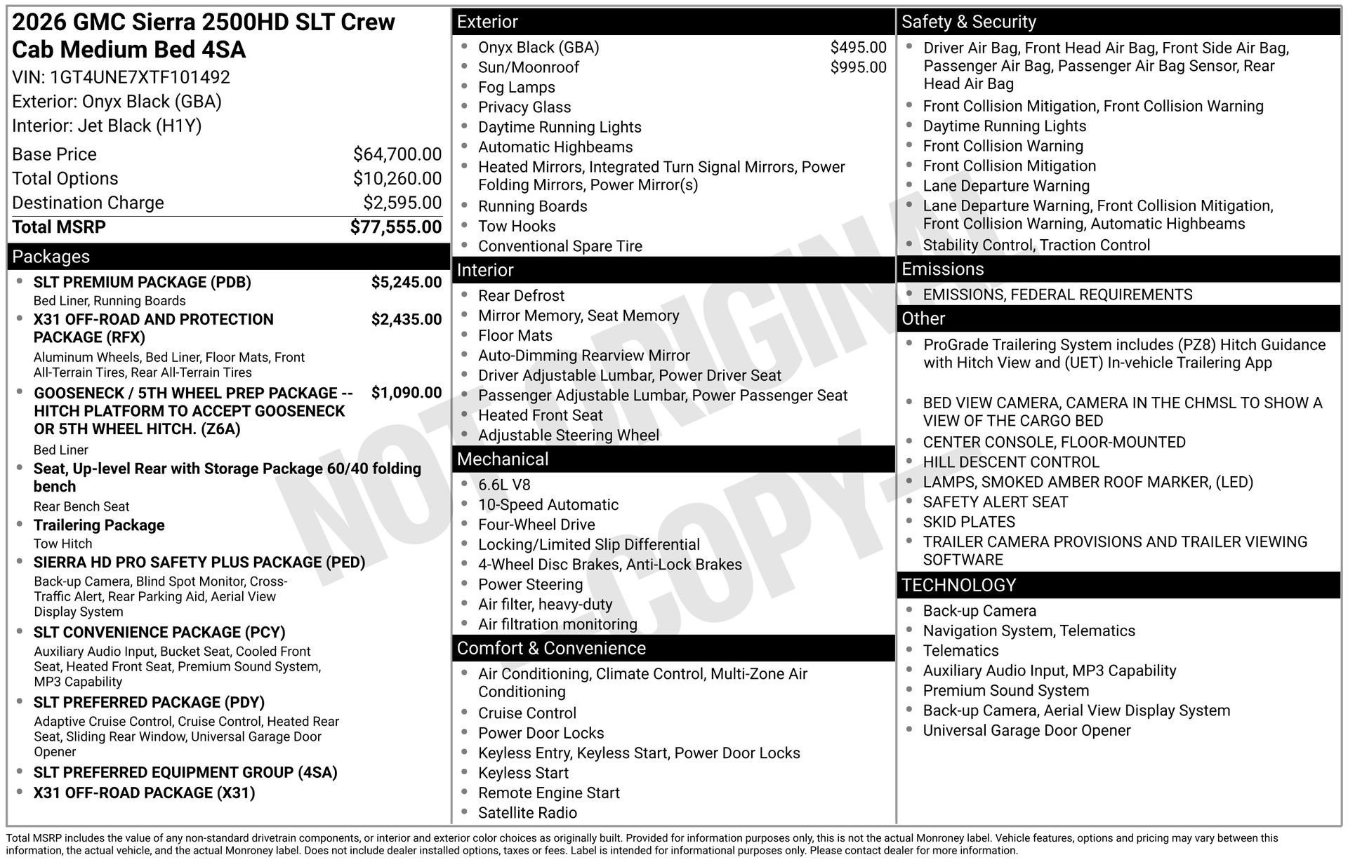 2026 GMC SIERRA HD - Image 3
