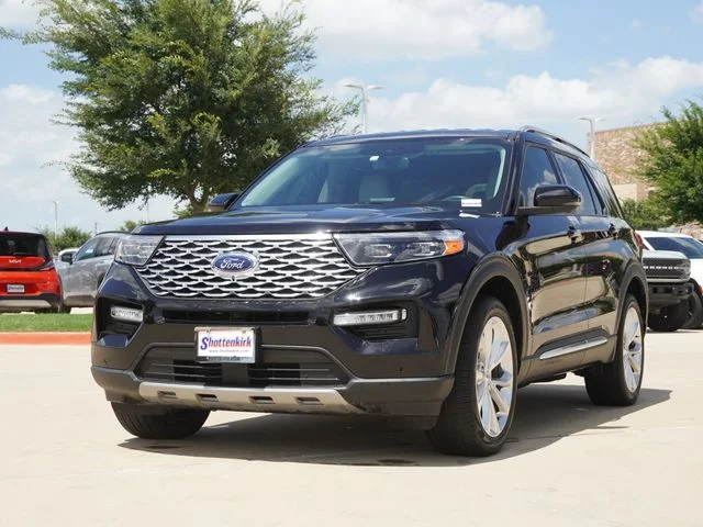Used 2023 Black Ford Platinum image 2