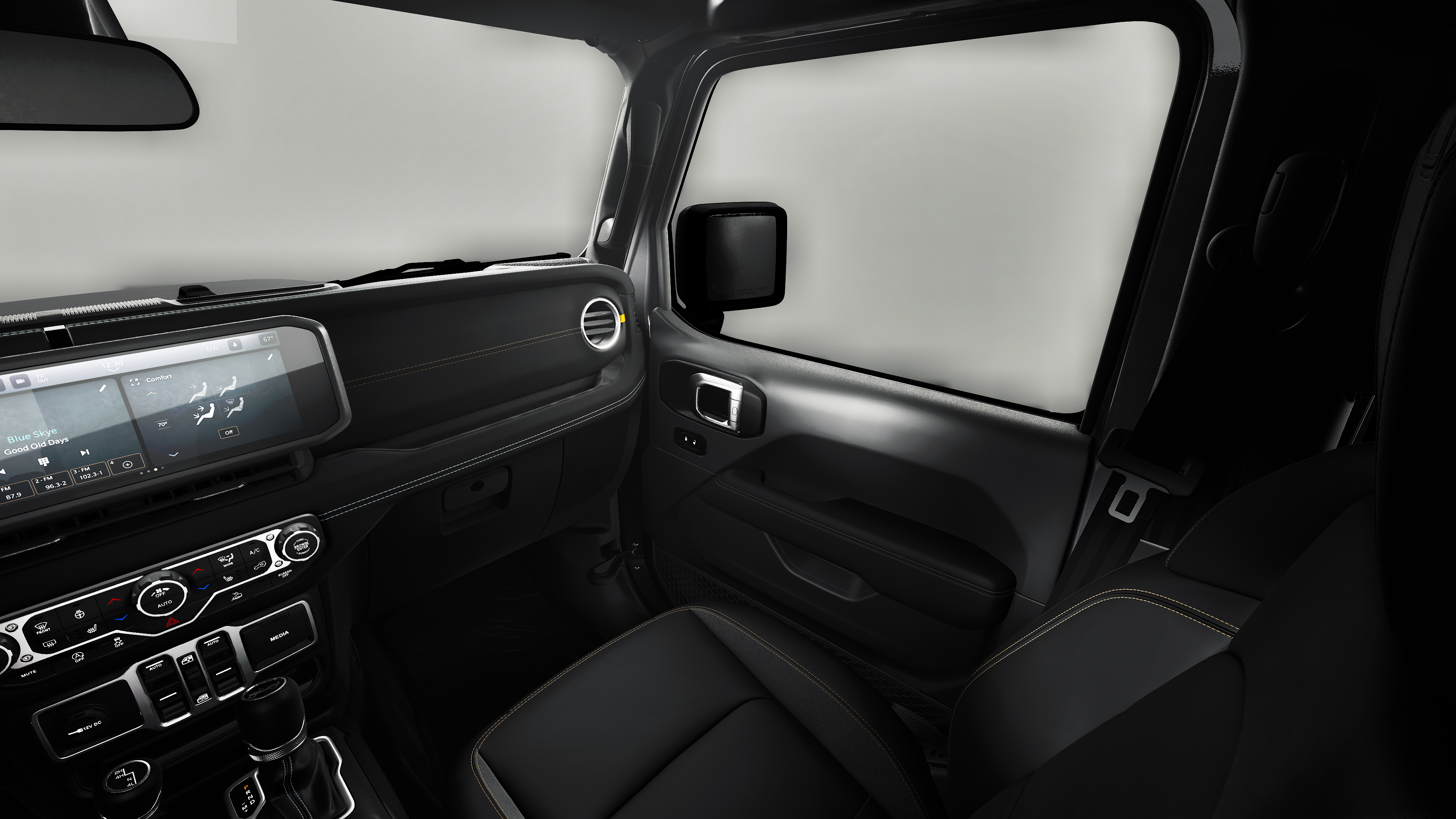 New 2027 Granite Crystal Metallic Clear-Coat Paint Jeep Sahara image 19
