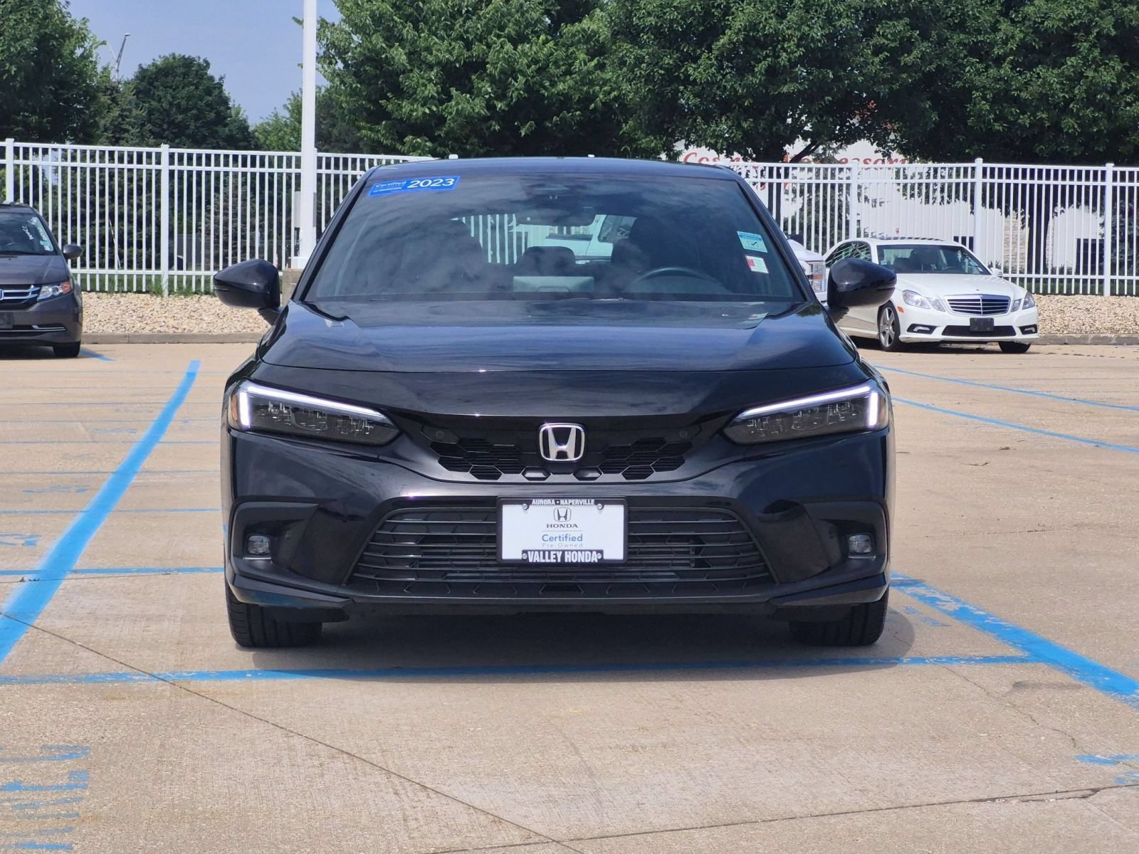 Certified Used 2023 Crystal Black Pearl Honda Sport Touring Hatchback image 4