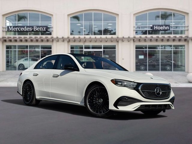New 2027 Polar White Mercedes-Benz E 350 image 1