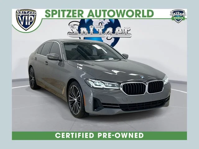 Used 2022 Gray BMW 540i xDrive image 1